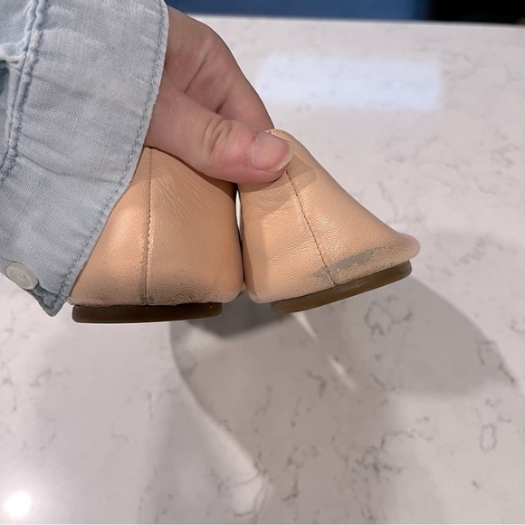 COACH Doreen Light Pink Leather Studded Ballet Flats Size 7 - Picture 9 of 12